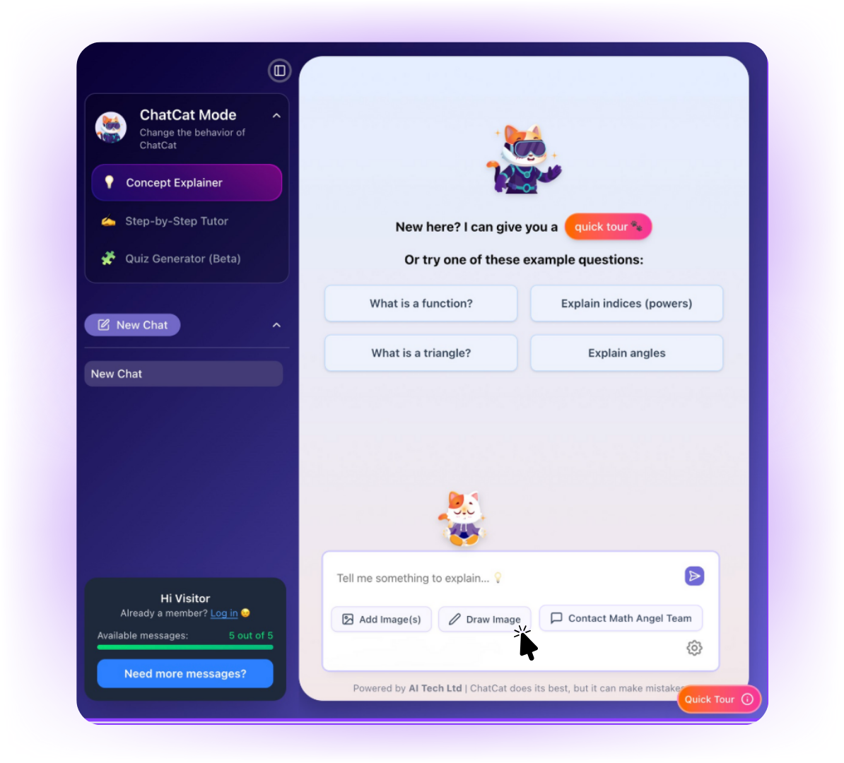 Maths Angel product preview